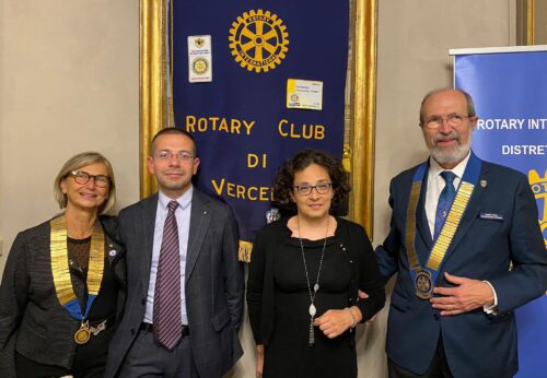 IL GOVERNATORE DEL DISTRETTO 2031 IN VISITA AL ROTARY CLUB VERCELLI