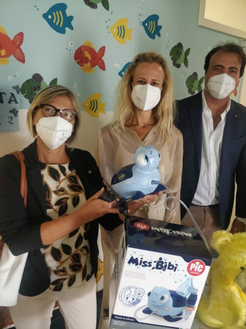 SEI AEROSOL PEDIATRICI PER L’OSPEDALE SANT’ANDREA