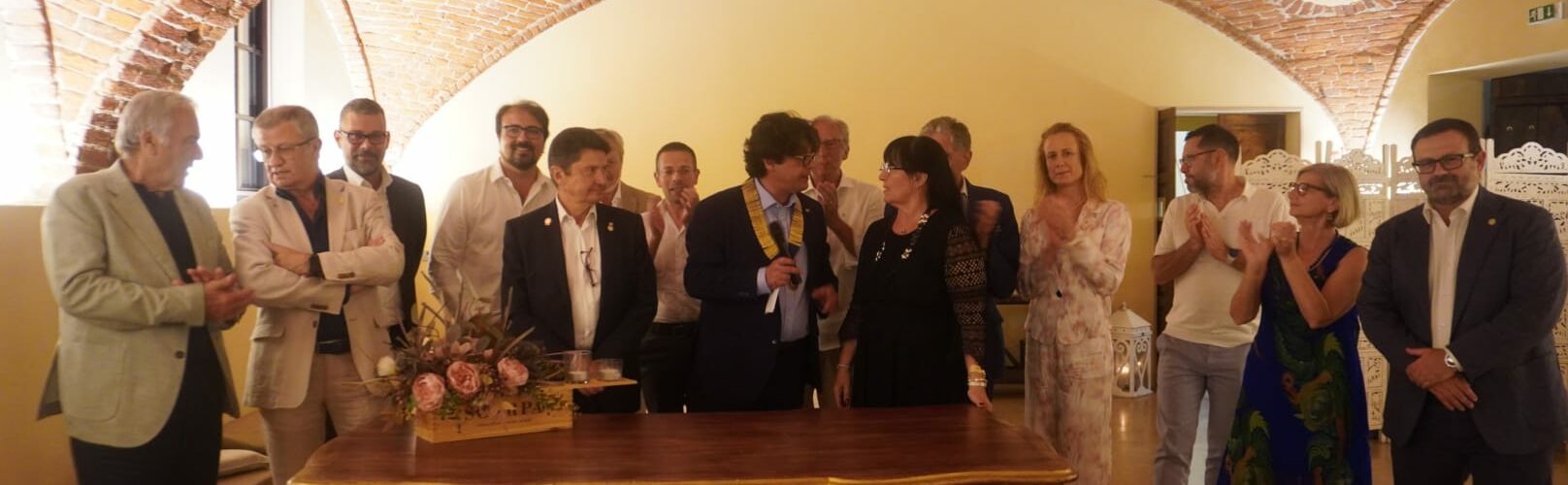 Passaggio di consegne tra i presidenti Beccaro e Gastaldi